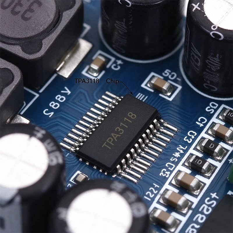 Stlxy 1-10Pcs Mono 30W 60W XH-M311 Mini Digital Amplifier Board TPA3118 Audio Amplifier Board Audio Power Amplifier Module