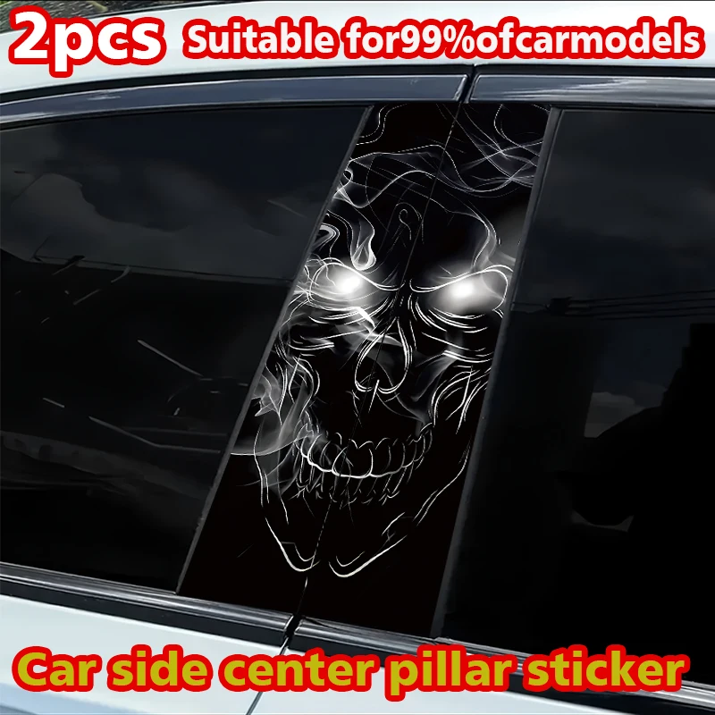 

Car sticker waterproof car B-pillar decorative cover scraping durable car door post vinyl sticker car decoration