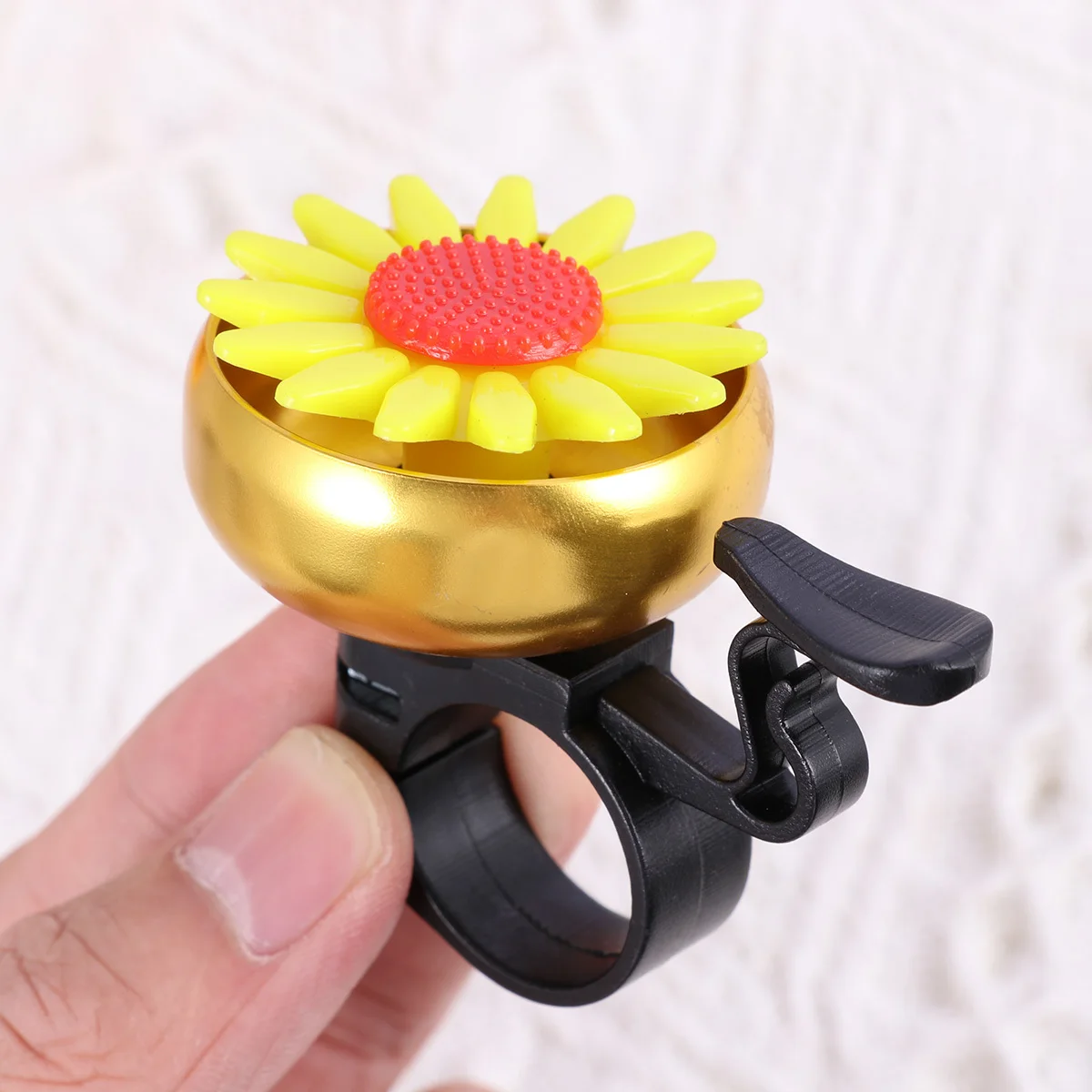 

Cycling Bell for 22Cm Handlebar Bike Bell Lightweight Small Size Easy Installation Folding Cruiser Bicycle