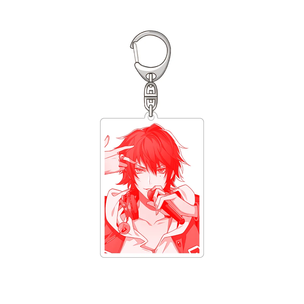 Hypnosis Mic: Division Rap Battle Buster Bros!!! MAD TRIGGER CREW Fling Posse BadAssTemple HD Acrylic Keychain Bag pendant Gifts