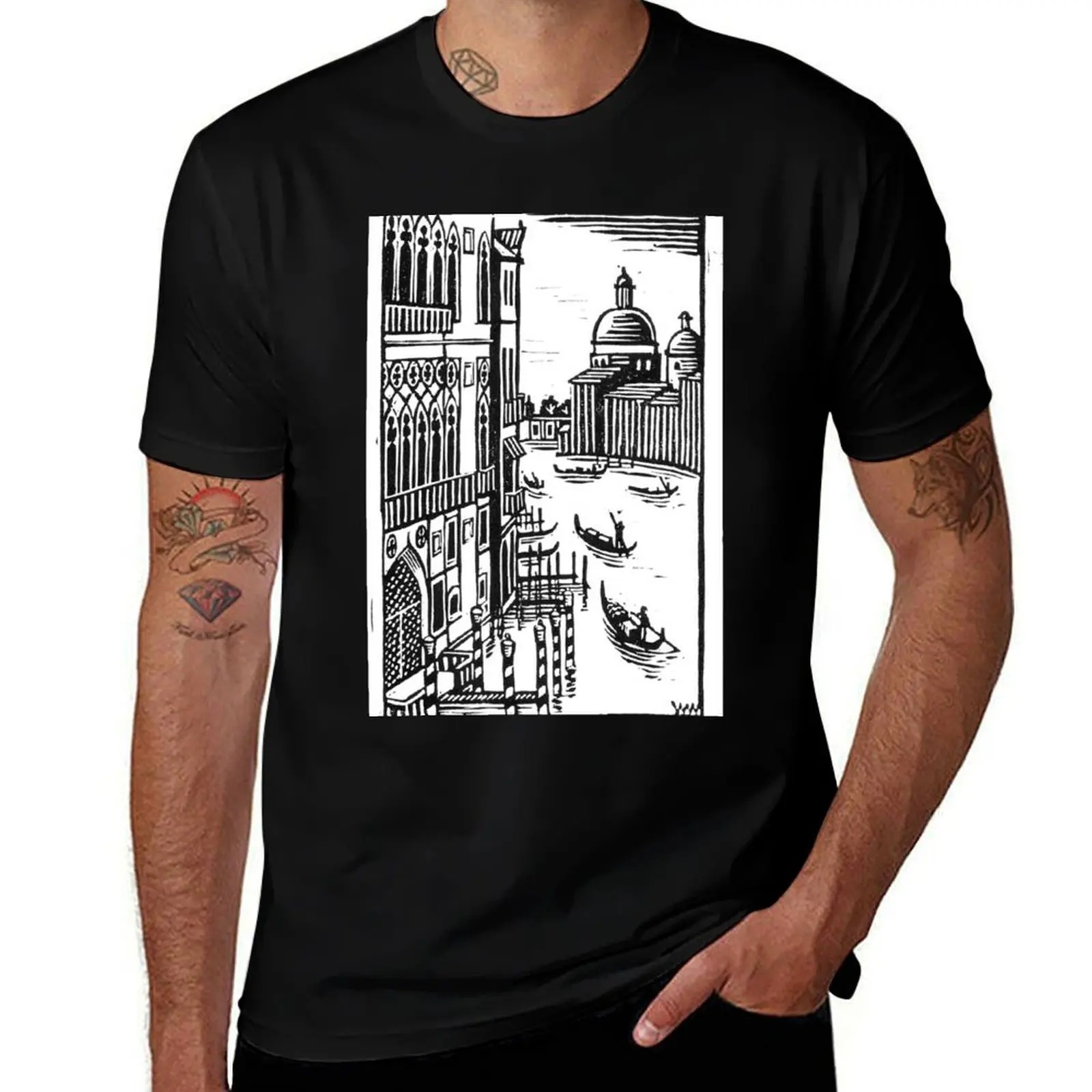 

Venice T-Shirt rapper graphic tees Man t-shirt anime clothes luxury designer mens plain t shirts