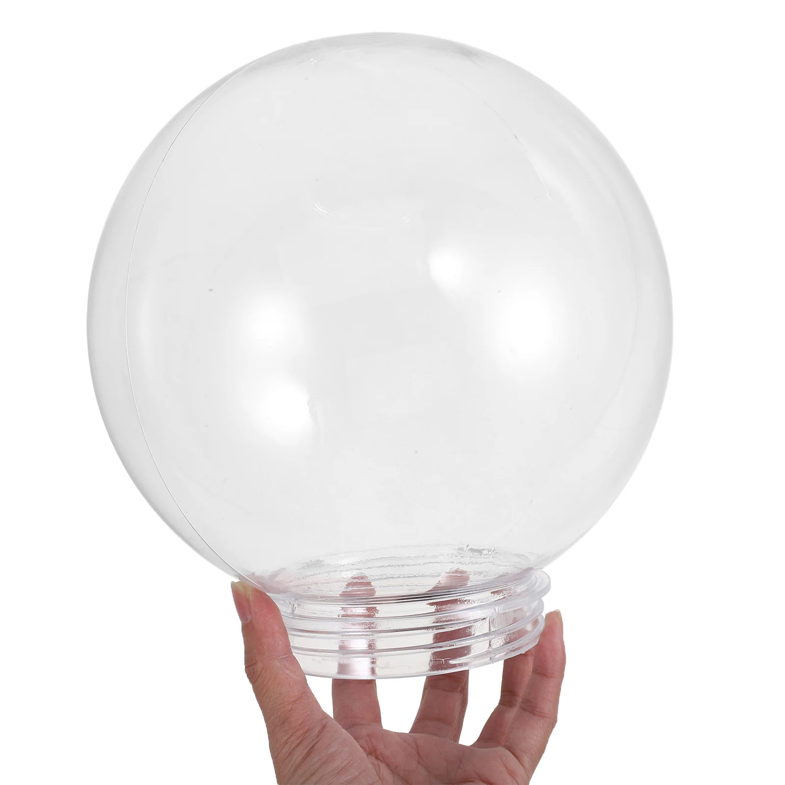 Paralume a globo in acrilico trasparente per esterni, giardino, patio, lampione stradale, ricambio, paralume in acrilico semplice