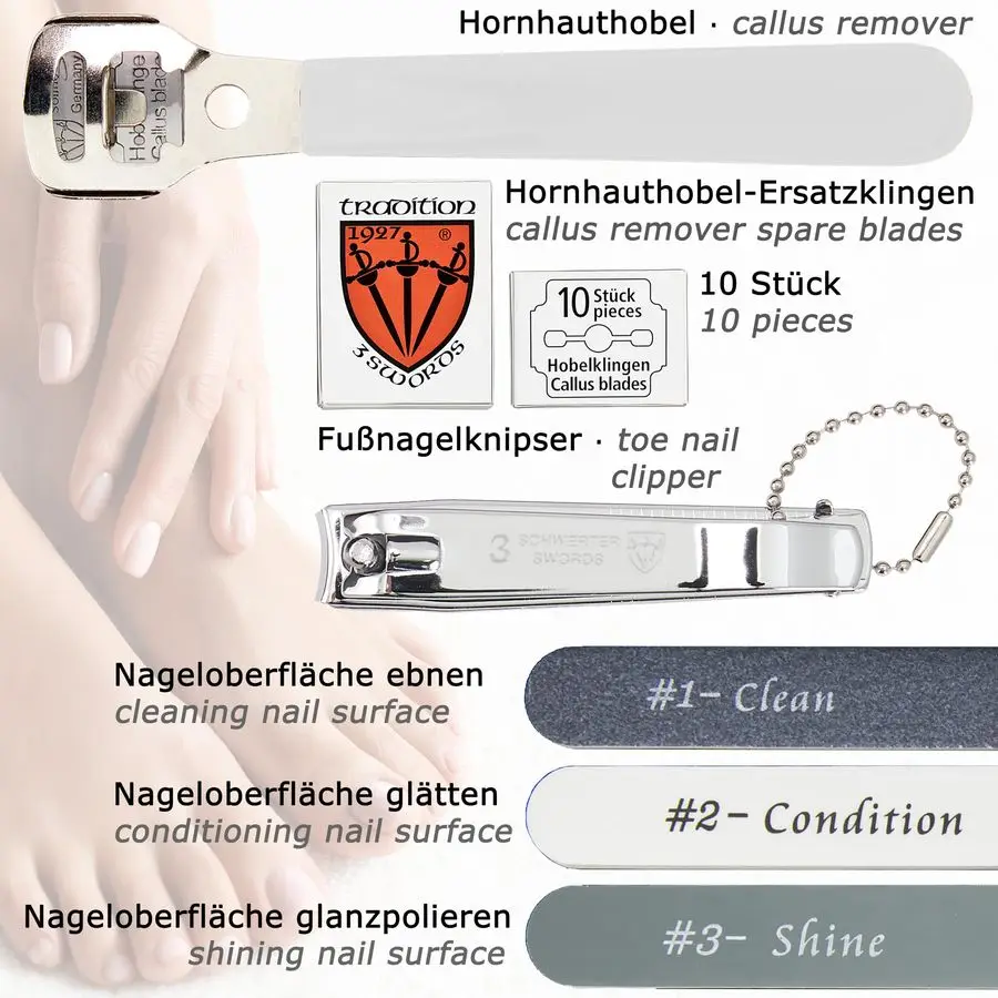 مجموعة أدوات مانيكير وباديكير سيف ألمانيا 009 #4