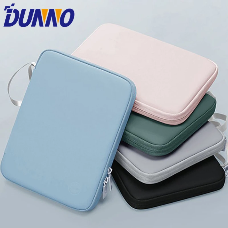 

Tablet Sleeve Bag 7.9-12.9 inch Handbag Case For iPad Pro Samsung Xiaomi Lenovo Sleeve Bag Cover Shockproof Pouch Multi Pockets