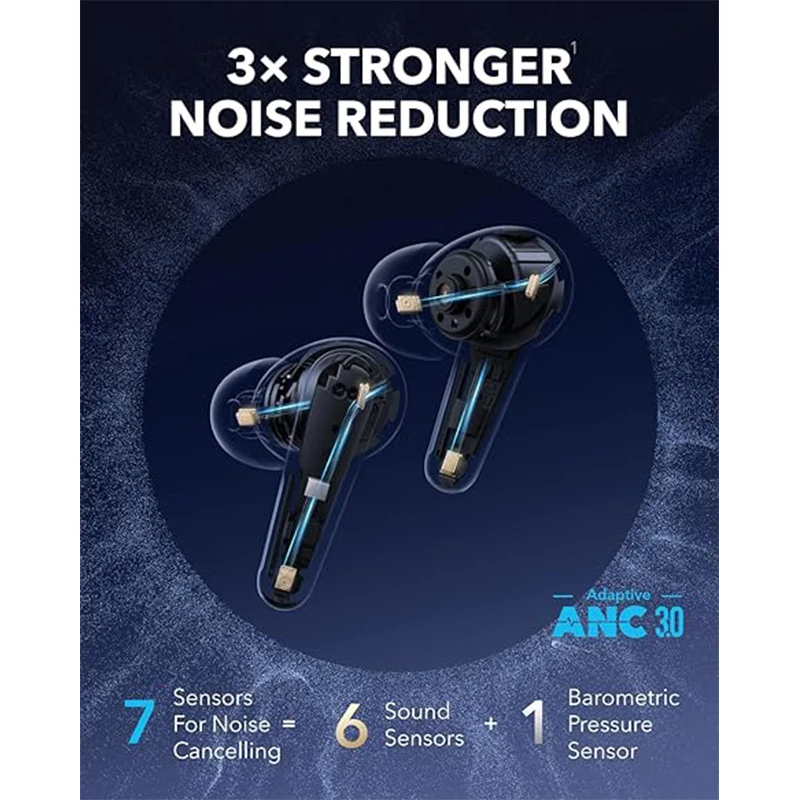سماعات أذن لاسلكية Soundcore Liberty 4 Pro من Anker المانعة للضوضاء