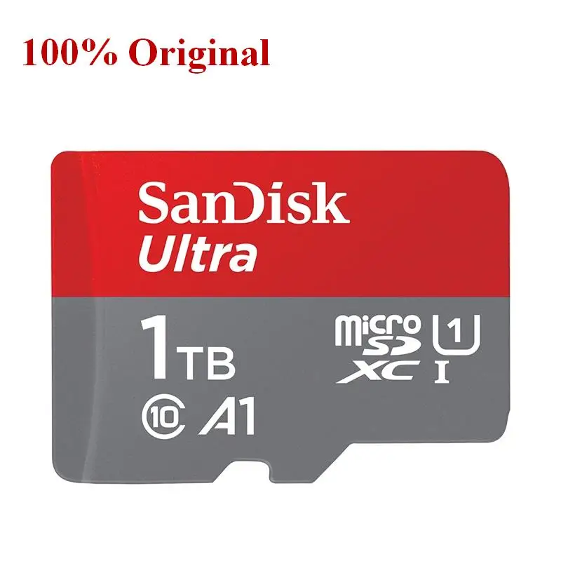 Sandisk Tablet computer Game Memory Card 32gb 64GB 128GB 512GB 256GB 1TB Class10 UHS-1 flash phone Camera Microsd TF SD Card CAR