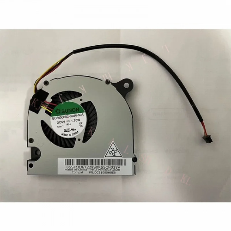 

N For Lenovo C260 Fan DC28000E8S0 EG5006S2-C010-S9A/ DC28000H8S0 EG5006S2-C030-S9A 01EF091