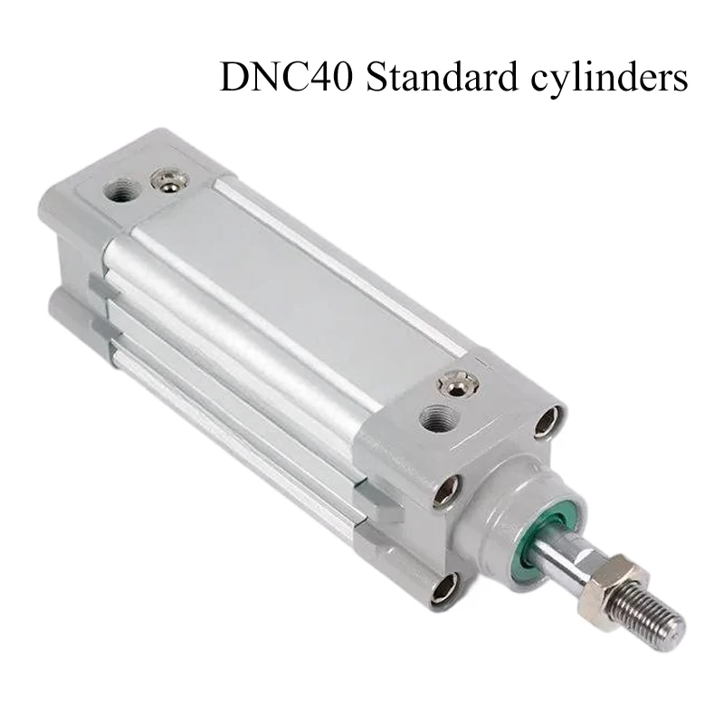 DNC40 Series Aluminum Standard Air Cylinder Air Cushion DNC-40-100-PPV-A Double Acting Pneumatic Cylinder DNC-40-200-PPV-A