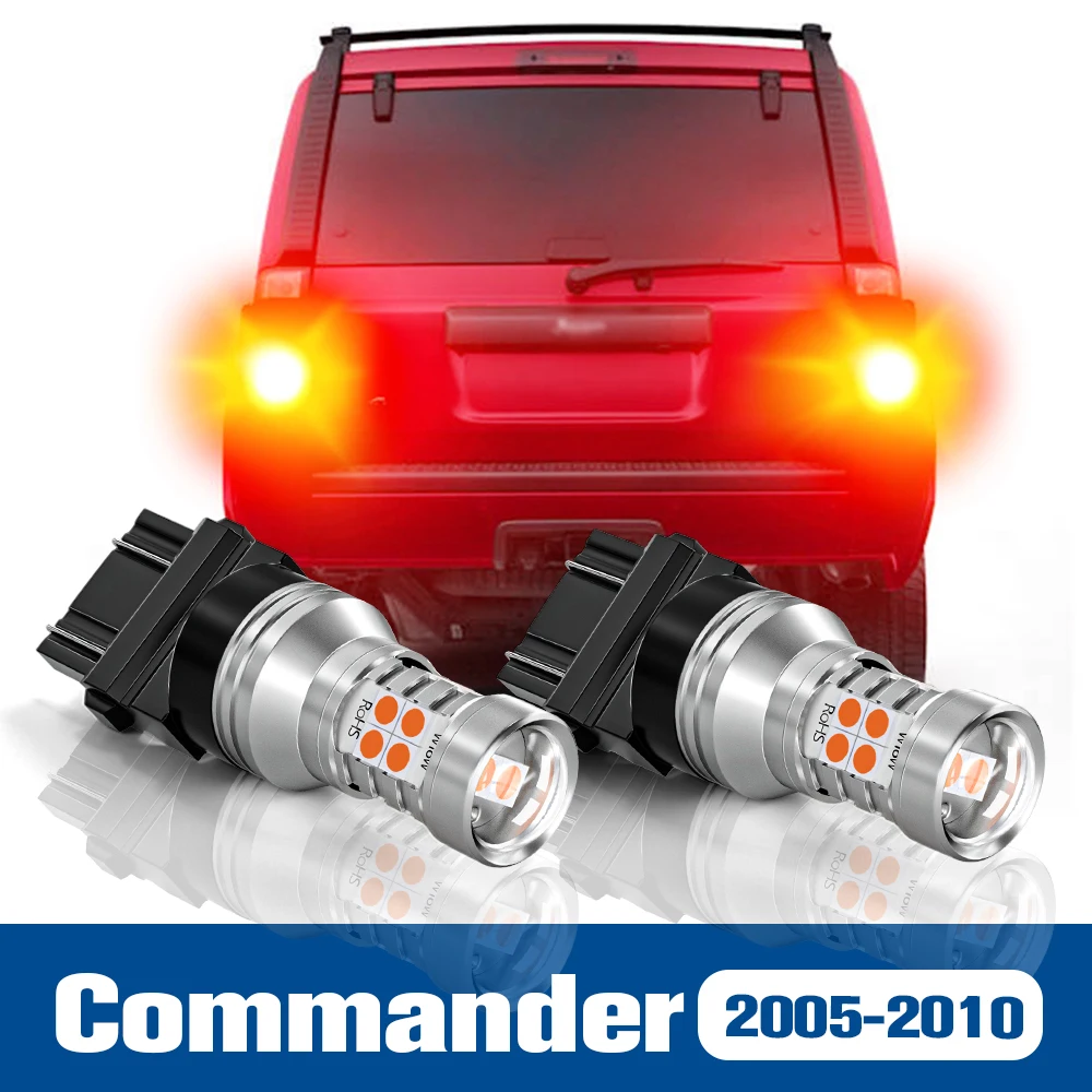 2 sztuki świateł hamowania LED Akcesoria Canbus do Jeep Commander XK XH 2005 2006 2007 2008 2009 2010