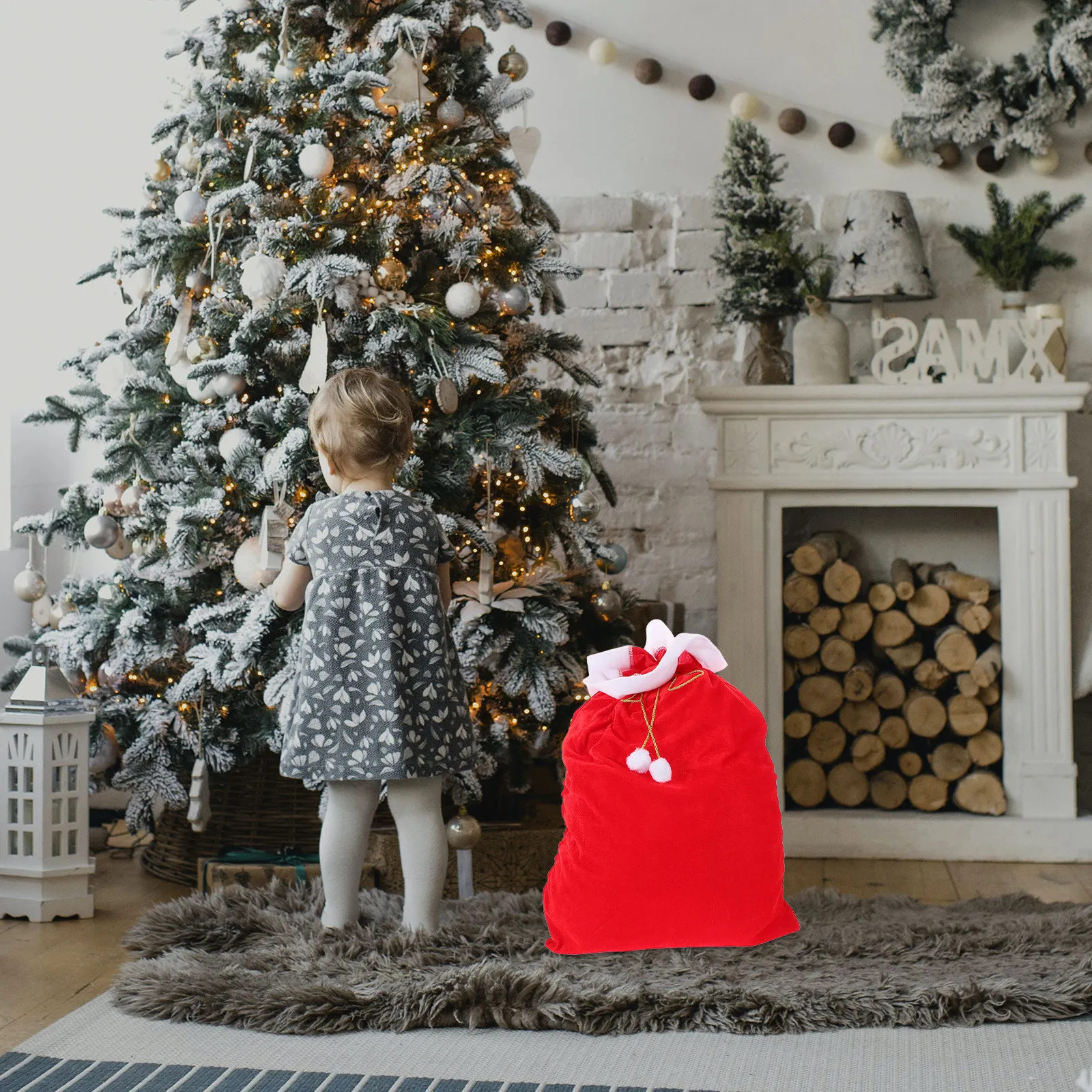 Saco Grande de Natal do Papai - Luxury Xmas Bags avaliação e preço
