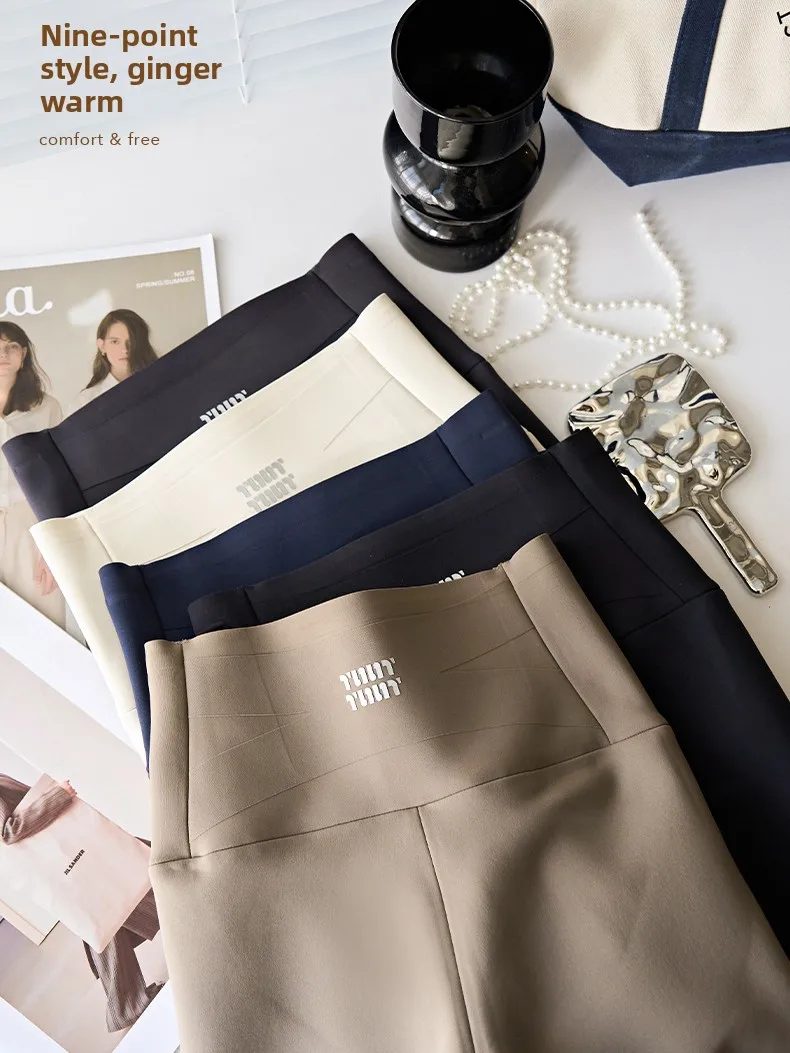 

Autumn Winter Thiened Fce High Waist Women's Yoga Pants ark Pants Belly a Butt Lifting Prure adient Camere