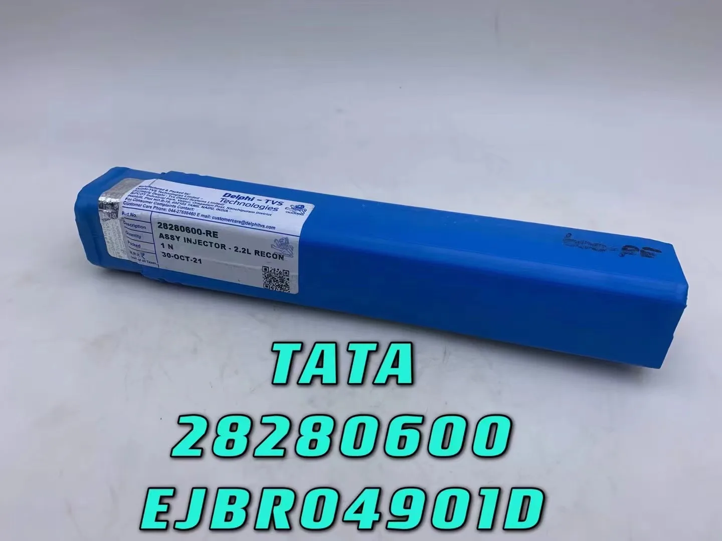 Genuine Original Common Rail Diesel Fuel Injector 28280600 EJBR04901D For Delphi TATA SAFARI 2.2L Dicor