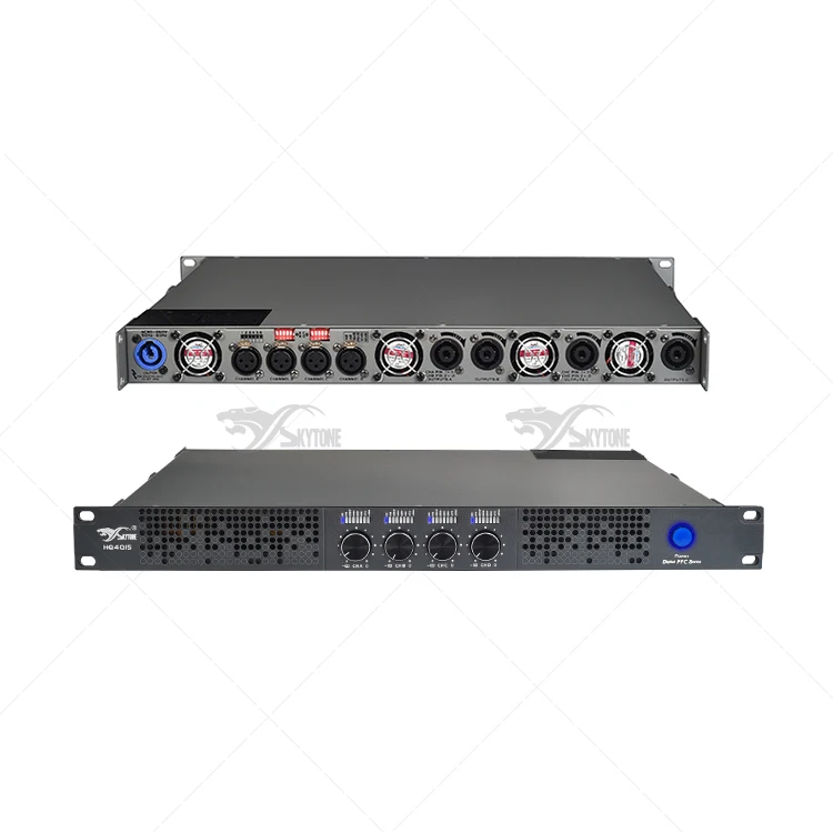 4x2500 واط 60 فولت-300 فولت الجهد على نطاق واسع الرقمية المهنية مكبر كهربائي ، السلطة أمبير