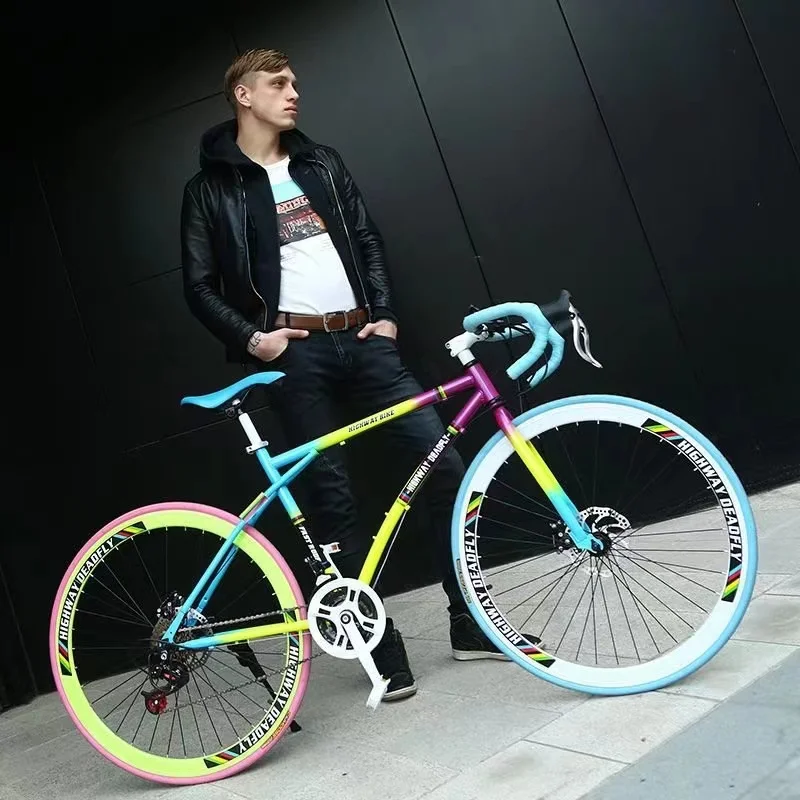 

Vélo de course sur route à vitesse variable à installer soi - même custom