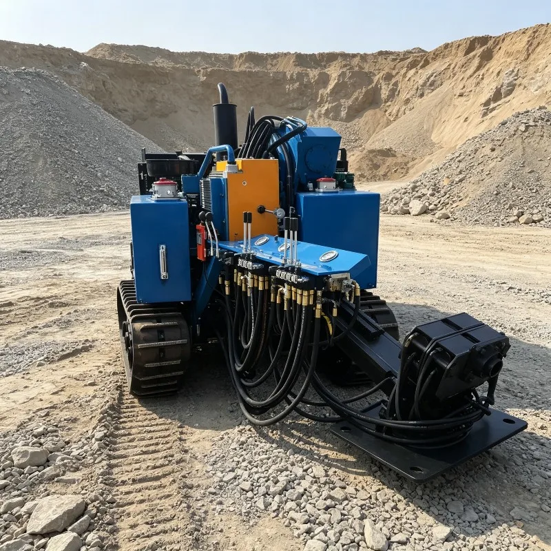 Professional Trench-less Pipe Boring Rig Horizontal for Sewer Line Crossing Job Customized