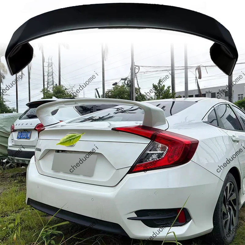 Suitable for Honda Civic 10th Generation General Motors Sports Car Spoiler 16-19 Installation Rear Luggage Lip Spoiler