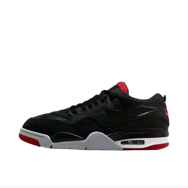 

Jordan Air Jordan AJ4 RM Men's Running Shoes, Impact Resistance, Comfortable Basketball Shoes Sneakers, Black/Red