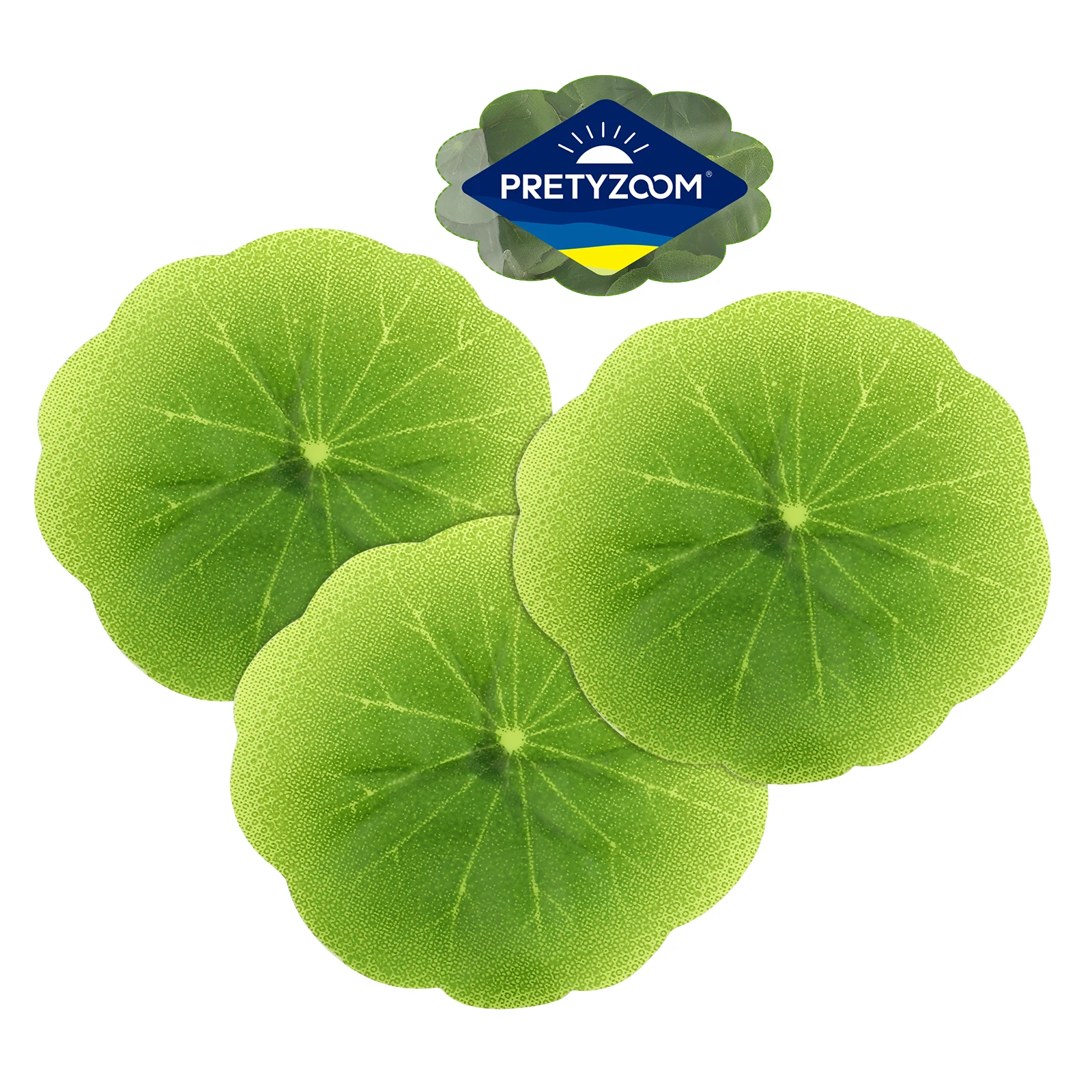 

Artificial Lotus Leaves Decoration Realistic Plastic Lilly Pads Pond Aquarium Fish Tank DecorPlant Accessories Safe Healthy