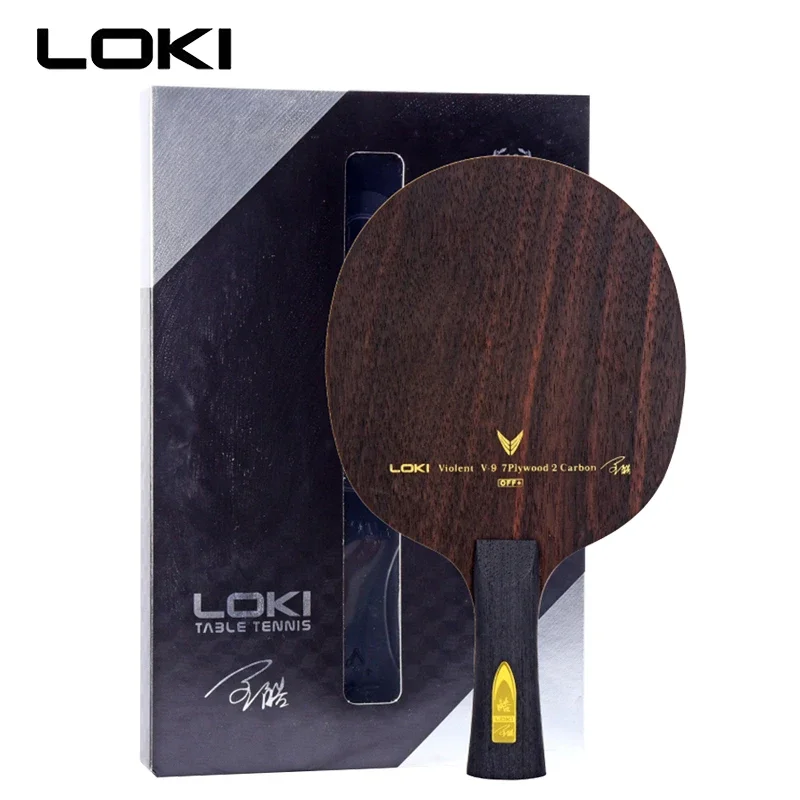 Loki V5/V7/V9 Violent Table Tennis Blade Professional Offensive 5-layer/7-layer carbon bottom plate Ping pong base