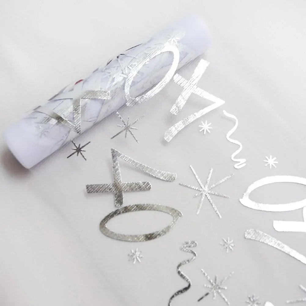 4 PCS 10M Glitter Gold Silver Number Table Runner 18Th 30Th 40Th 60Th Birthday Party Dining Table Decor Supplies