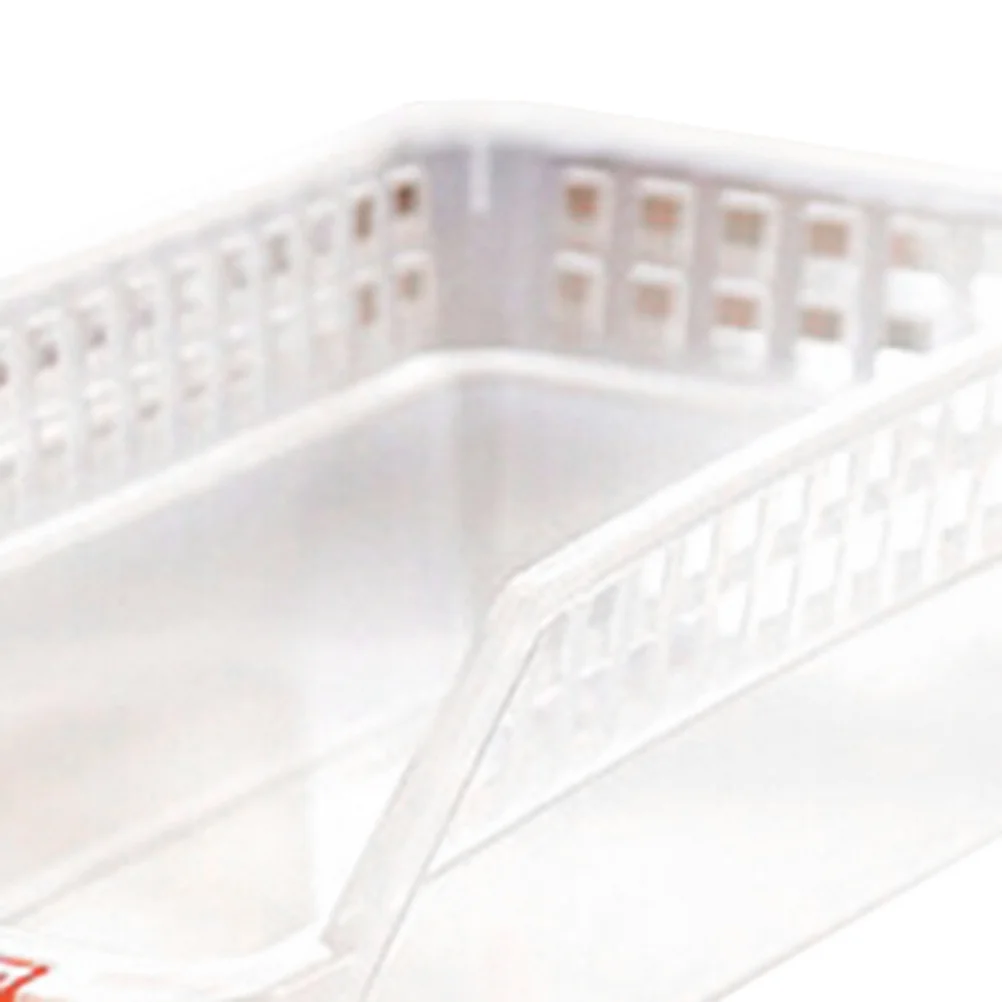 

Plastic Table Storage Box Refrigerator Fruits Drinks Organizer Handle Kitchen Bottle Container Compact Ventilated Kitchen