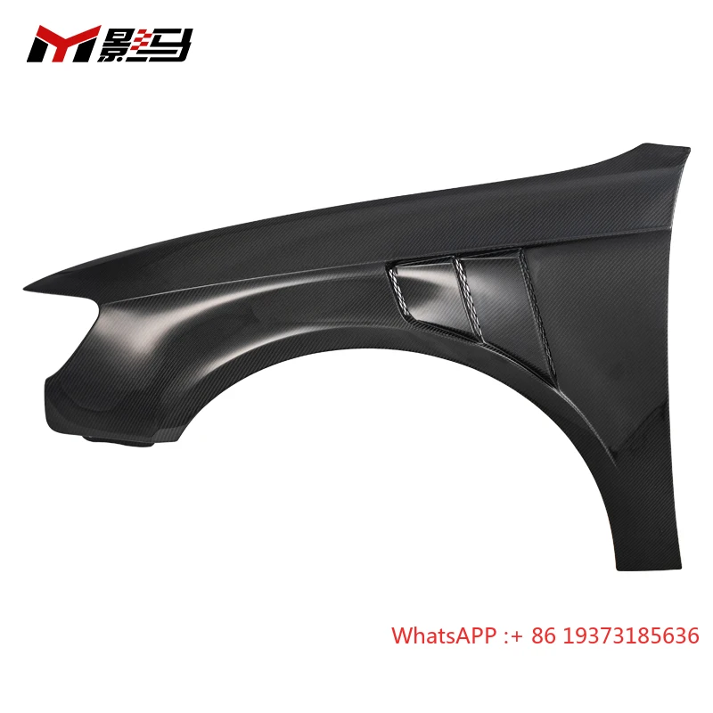 New Vent Style Carbon Fiber Front Fenders for Audi S3 A3 RS3 8V.5 2015-2020 Carbon Fiber Front Side Fenders