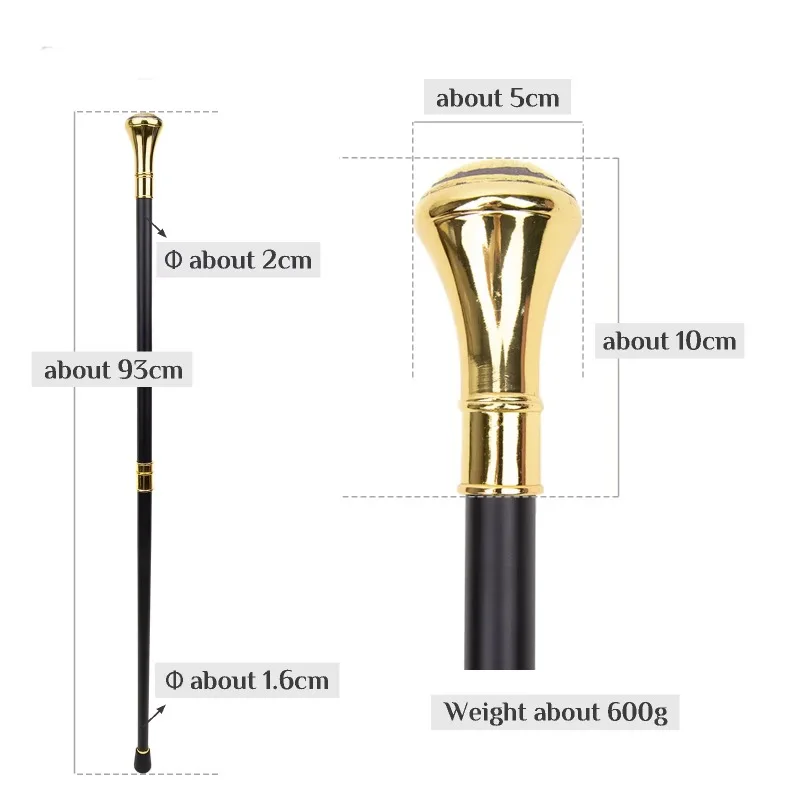 

New Vintage Masonic Metal Cane Suitable for Party Dance Props Decoration Tools