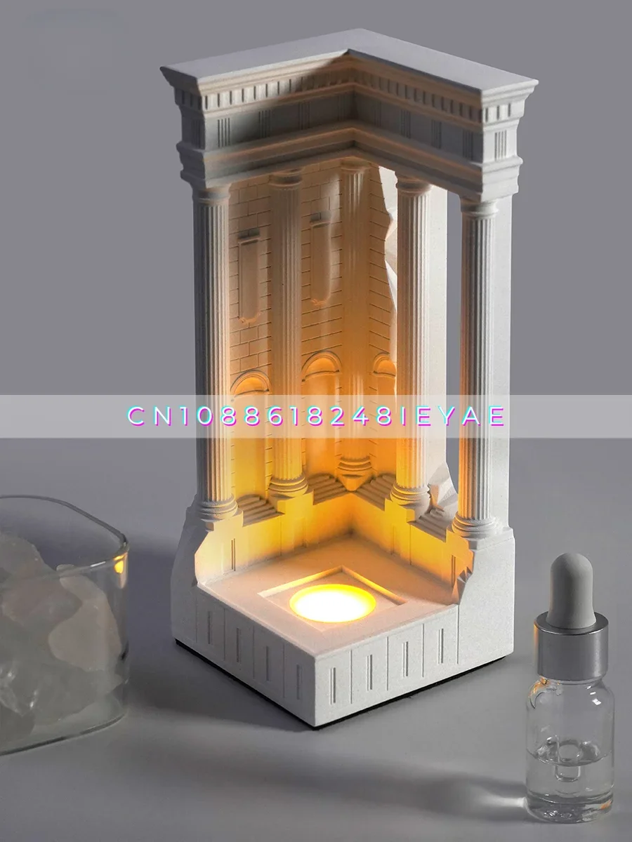 

Fragrance Sleep Aid Essential Oil Diffuser Stone Ornament Bedroom No Fire Spar Aromatherapy Lamp Birthday Gift