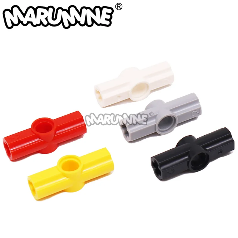 Marumine 50PCS 180 Degrees Angle Element Compatible Assembles Particles 32034 42134 Parts DIY Technology MOC Building Bricks