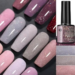 UR SUGAR 7.5ml Glitter Gel UV Smalto per unghie Glitter Paillettes Soak Off Gel UV Smalto per unghie colorato Smalto per unghie fai da te