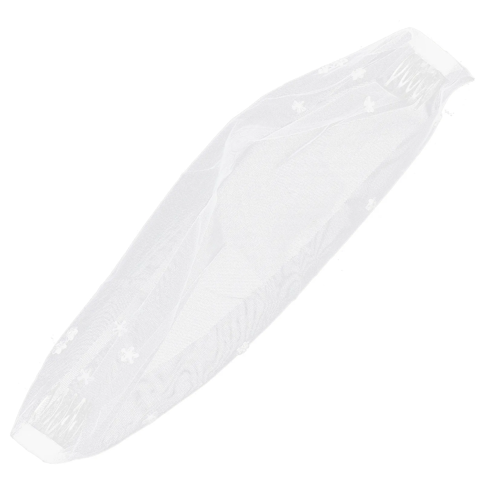 

Короткая свадебная фата: романтичная, нежная, элегантная, для украшения прически невесты, простой декоративный аксессуар для волос