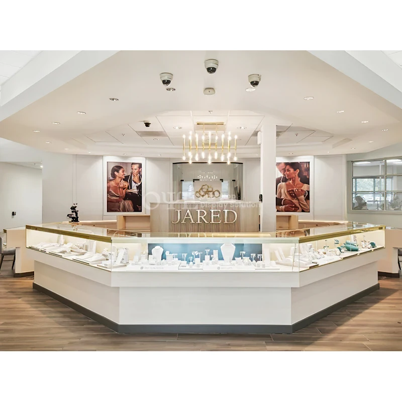 custom.Boutique Shop Jewelry Display Cabinet Watch Shopping Mall Jewelry Display Showcase