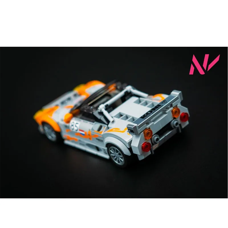 

MOC-157464 New Classic Iconic GT2-R Sports Car Racing Building Block Model, 325 Parts, Birthday Gift Toy for Boys and Children