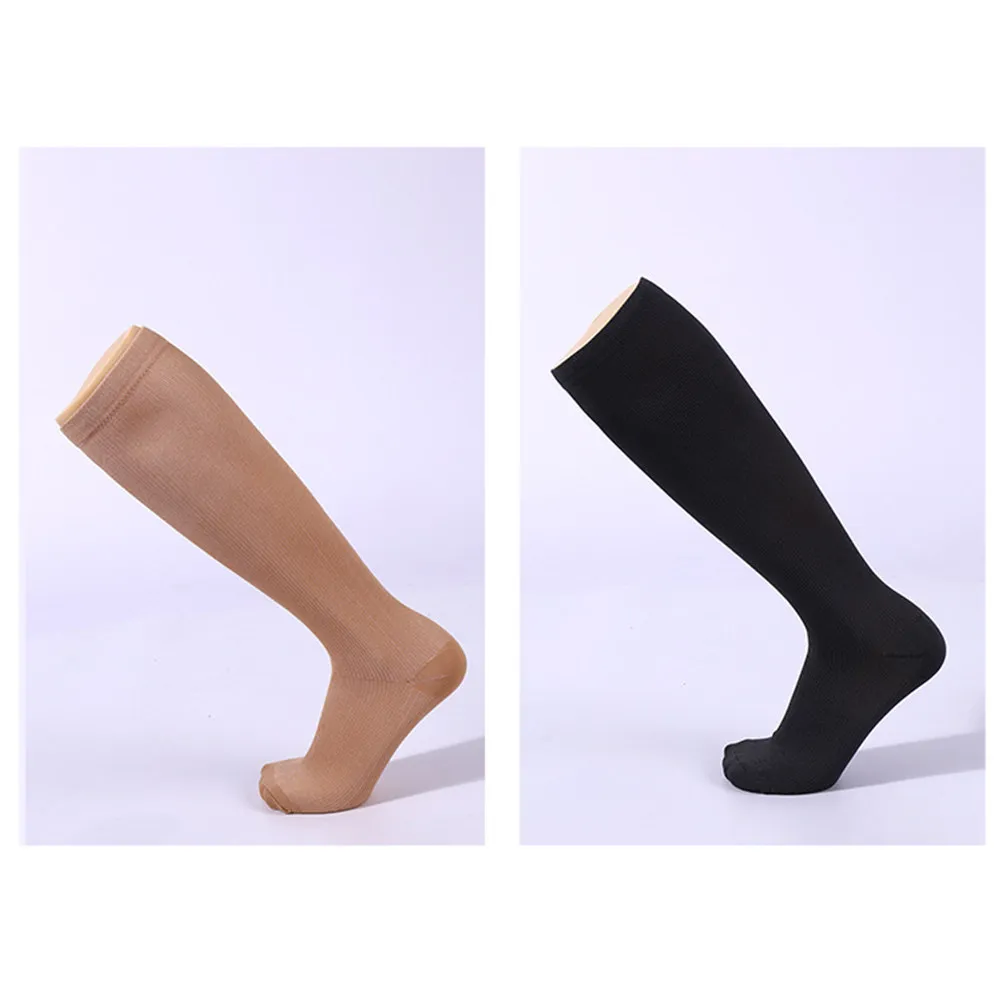 

4Pairs Compression Socks for Men Women Breathable Lightweight Support Stockings Anti-Fatigue Running Yoga Travel Edema Relief