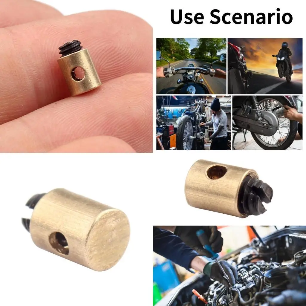 

31BC Throttle Cable Stop Bolt Pin for 50CC-250CC BT200X Mini Bike Replacement Stop Bolt Pin Motorcycle Accessories