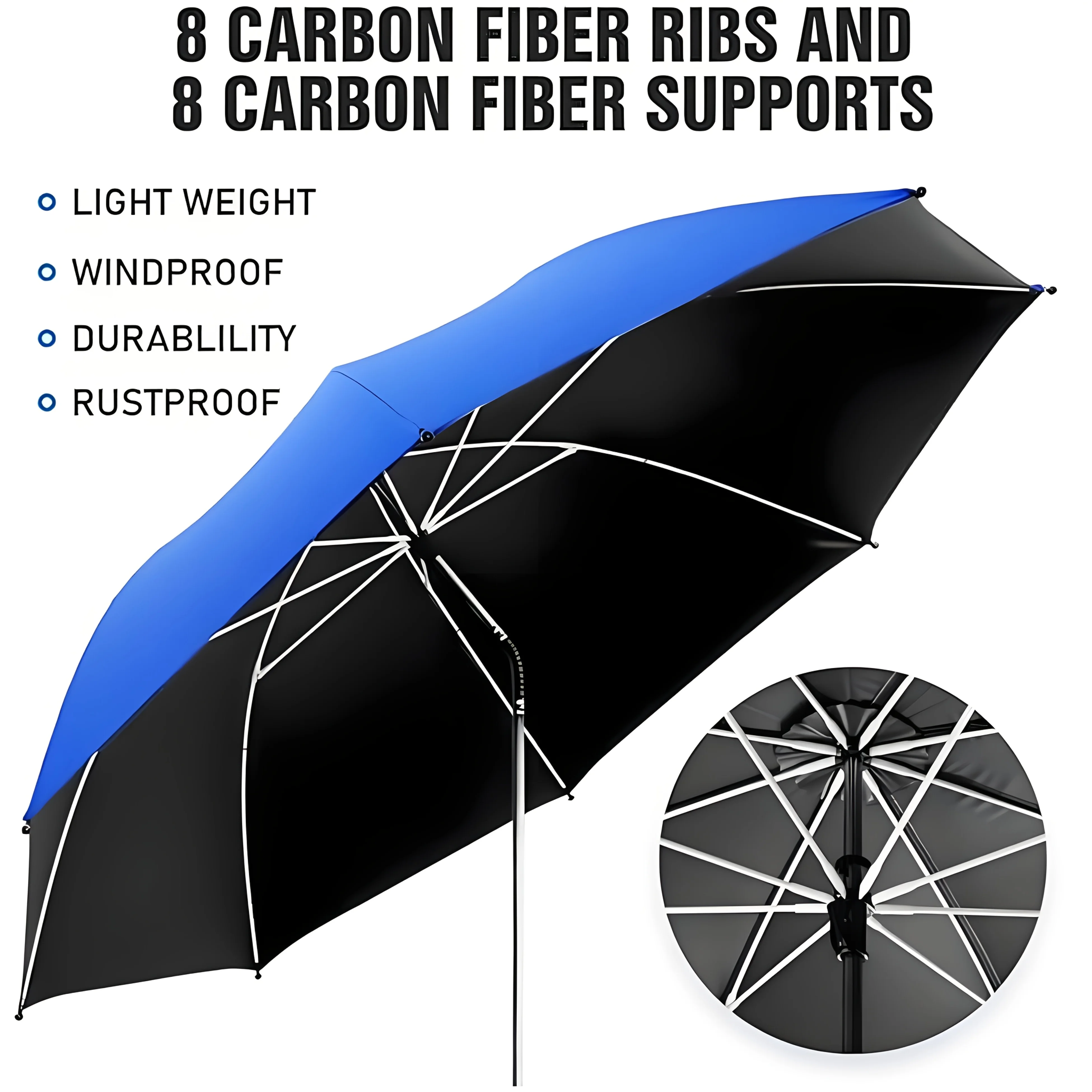 مظلة شمسية شخصية UPF50+ - 360  - مراجعة Outdoor Furniture Umbrella وسعره