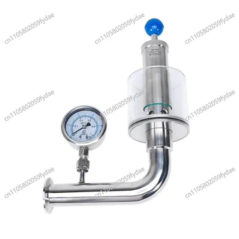 

1PC Sanitary 304 Stainless Steel Pressure Relief & Air Release Valve for Beer Fermenter Tank