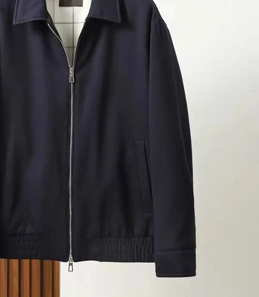 

Italian LP old money style casual jacket 25 autumn and winter wool mixed fiber jacket