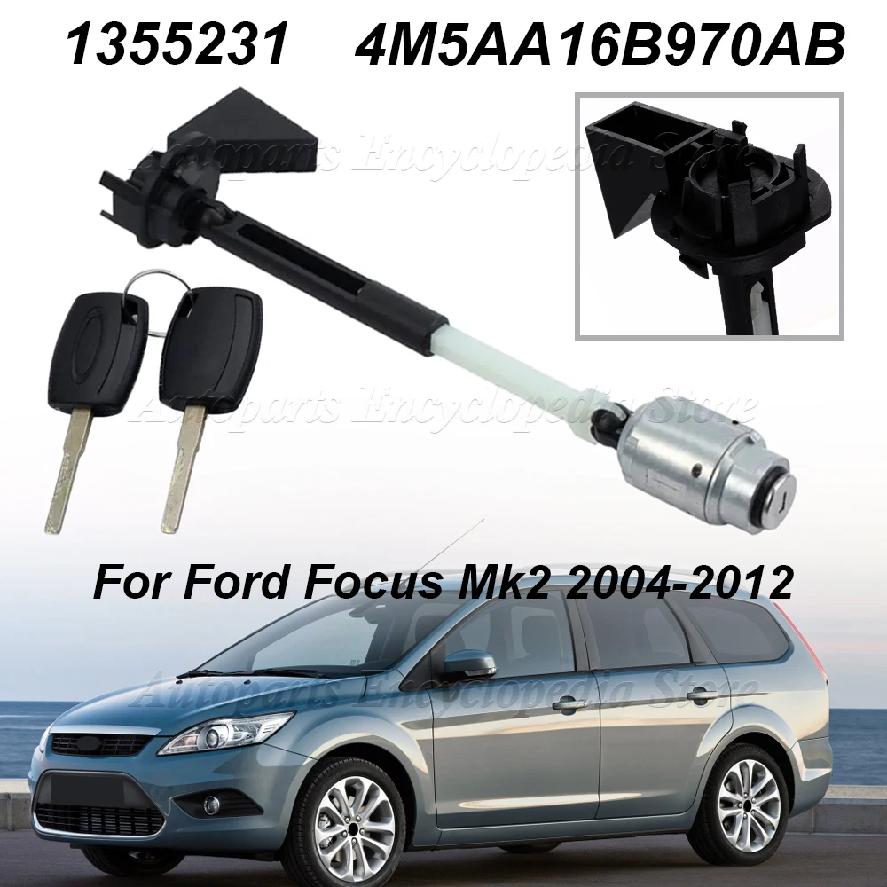 

1355231 For Ford Focus Mk2 II 2004-2012 C-Max Kuga 4M5AA16B970AB Bonnet Releasw Lock 7M5AA16B970AA Car Accessories