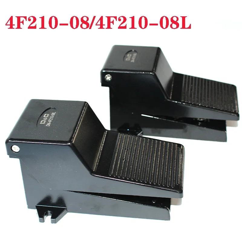 

4F210-08 2 Position 5 Way Momentary Air Tool Foot Pneumatic Pedal Valve Switch4F210-08L with Lock Pedal Valve