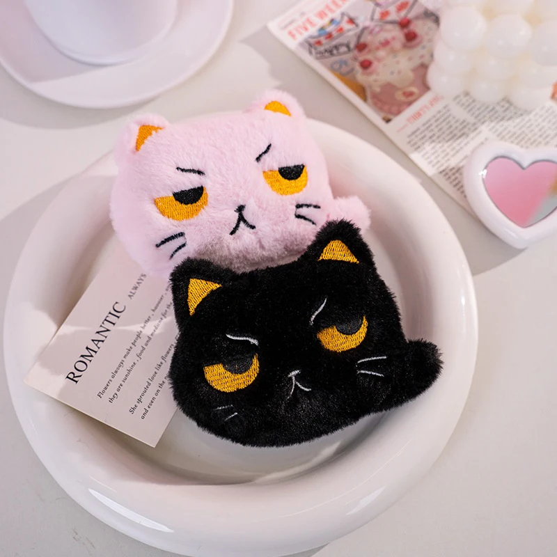 Nette Cartoon Katze Schlüsselbund Plüsch Puppe Anhänger Schlüsselring Für Frauen Mädchen Tasche Ornament Auto Schlüssel Kette Geschenke Zubehör