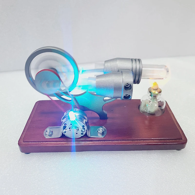 

Stirling Engine Model Generator Physics Experiment Scientific Production Invention Small Toys Science Education DIY Toys