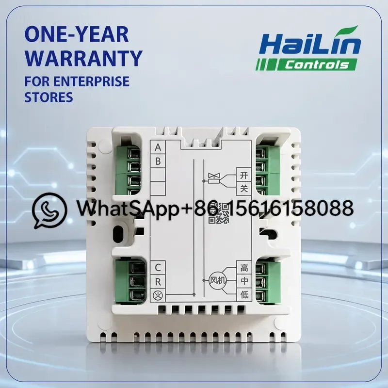 HaiLin RS485 Network Control Air Conditioning Fan Coil Thermostat  HL8001DB2  HL8205 HL8202DB HL8001DB HL8023DB2