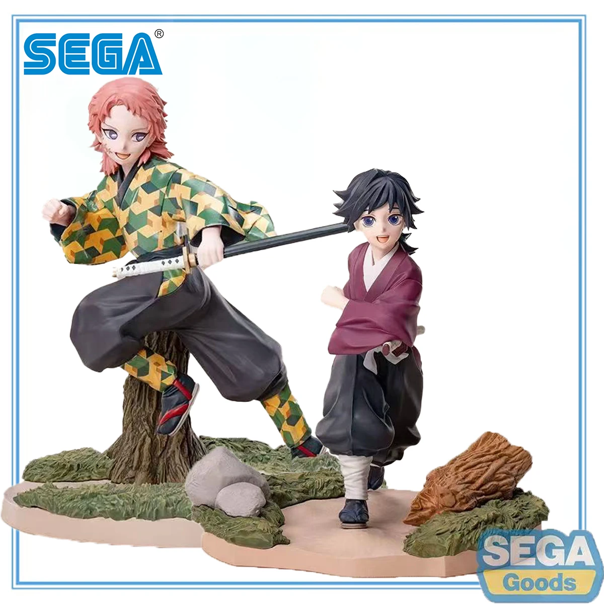 

100% Original SEGA Xross Link Kimetsu No Yaiba Tomioka Giyuu Sabito Youshouki Anime Figure Collection Series Model Toys