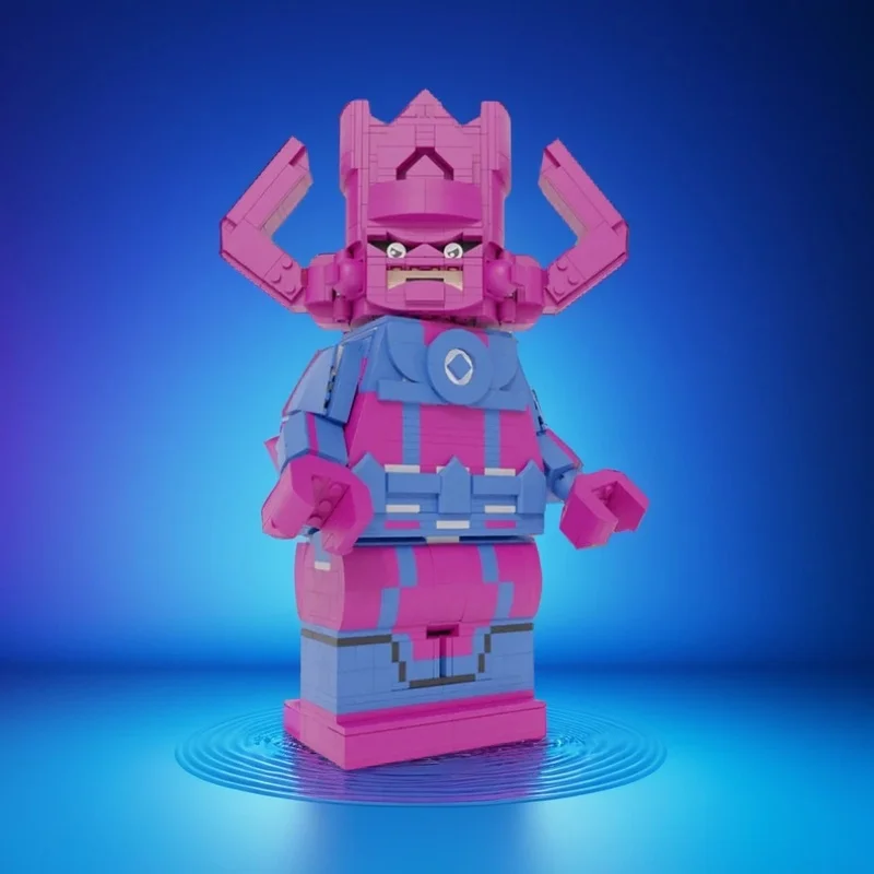 1118pcs MOC Galactus Buildable Figure Super Heroes Model Building Blocks Castle Adventure Technical Street Scene Custom Toy Gift