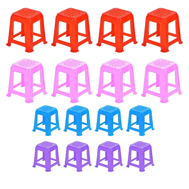 

16Pcs Canvas Stands For Painting,Non-Skip Plastic Mini Holders Canvas Feet Risers For Canvas Painting Lovers