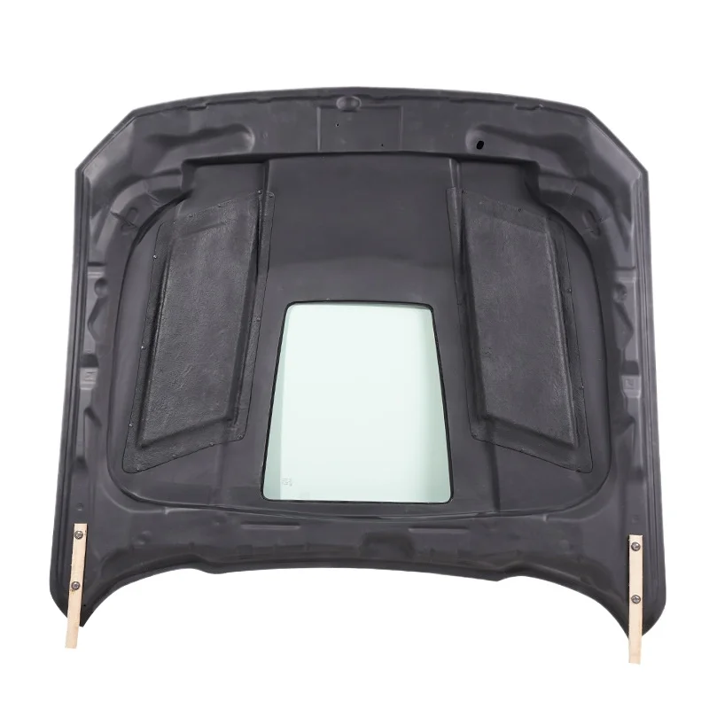 New Black Hood Carbon Fiber Engine Cover Mustang Mach-E Retrofit Upgrade Parts for USA 2020-