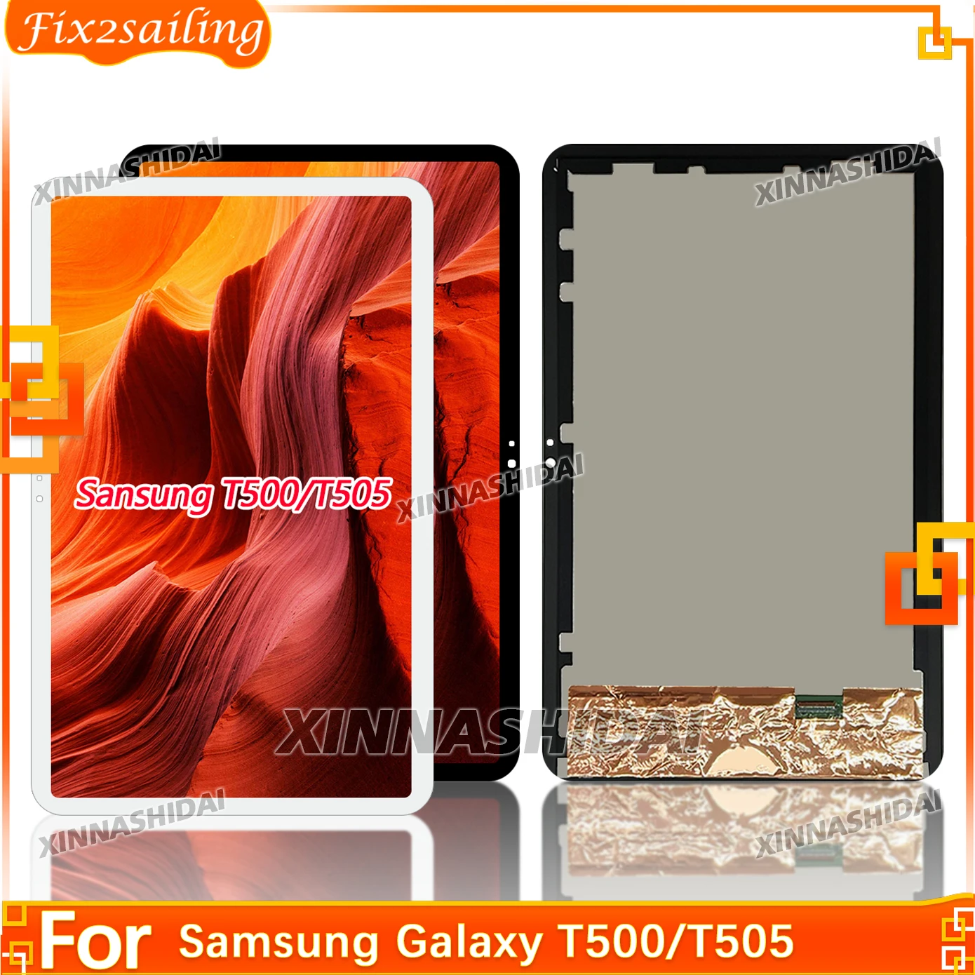 

10.4" For Samsung Galaxy Tab A7 2020 T500 T505 SM-T500 SM-T505 LCD Display Touch Screen Digitizer LCD Display Parts