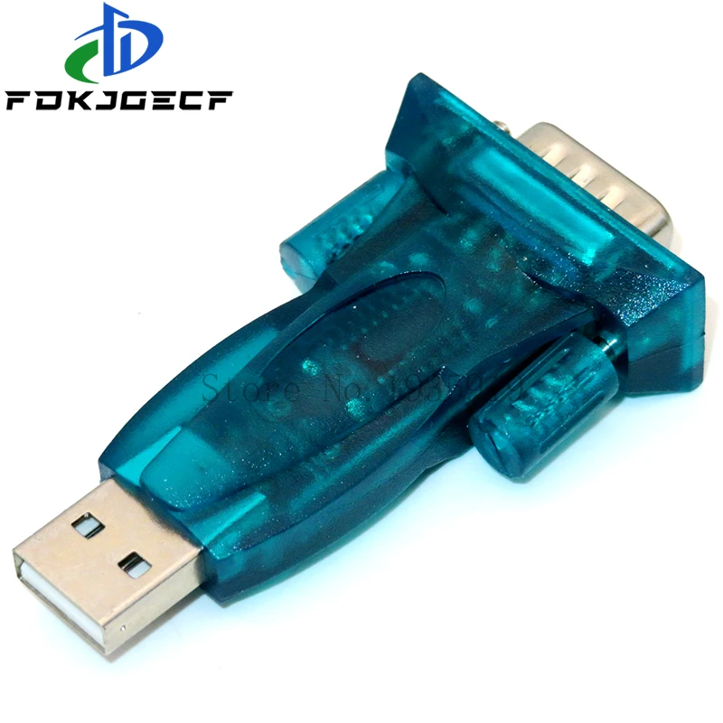 HL-340 USB إلى RS232 COM منفذ المسلسل المساعد الشخصي الرقمي 9 دبوس DB9 محول دعم Windows7-64
