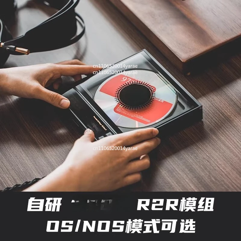 

Портативный CD-плеер EC ZERO T с ламповым проигрывателем R2R, Hi-Fi проигрыватель для аудиофилов